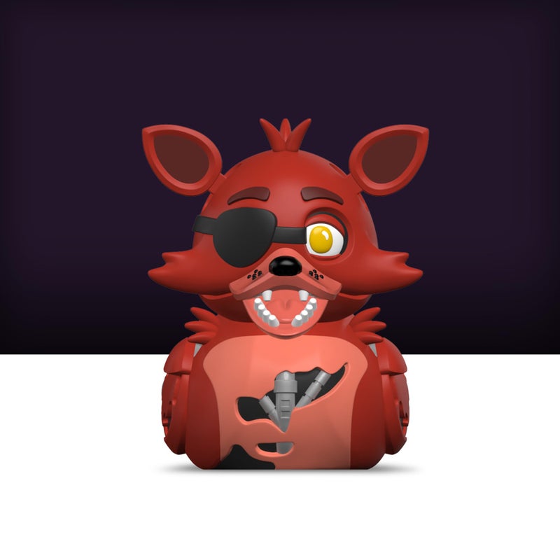 TUBBZ Mini: Five Nights at Freddy's - Foxy Cosplaying Rubber Duck Vinyl Figure - Image 4